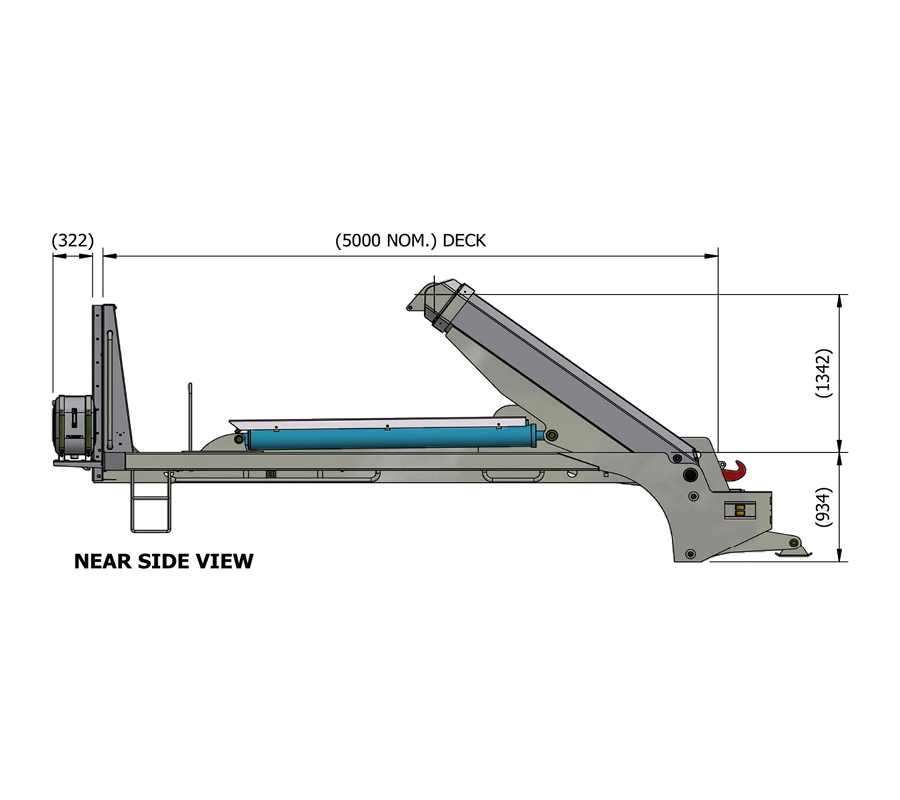 Skip Loader MXS150-2 Near Side View MXS150-2