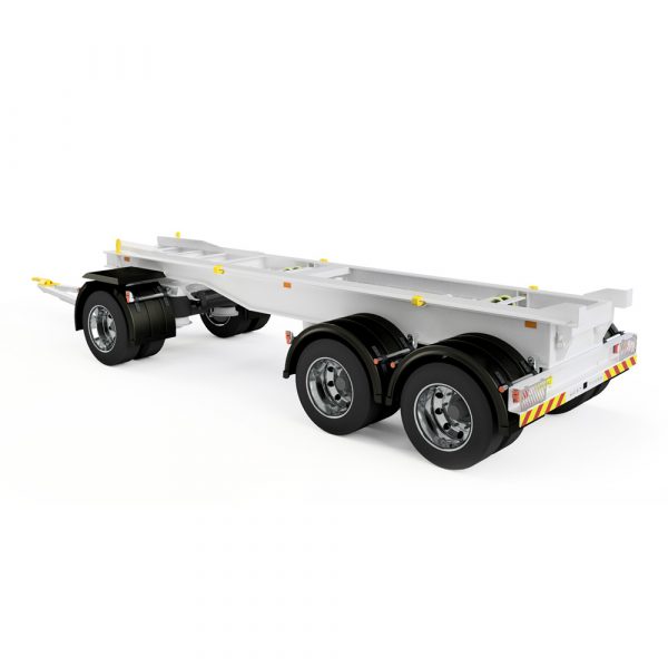White TDA0010 td20 Dog Trailer
